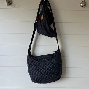 MZ Wallace Parker Deluxe crossbody Navy Blue